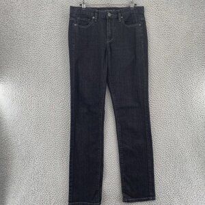 Calvin Klein Jeans Womens 28 6 Black Denim Skinny Leg Stretch Everyday Casual